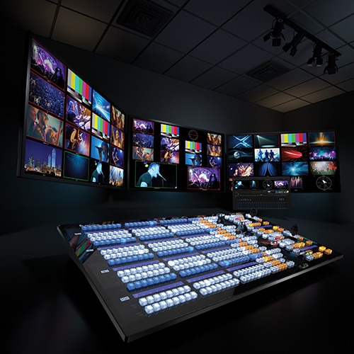 consola para monitorear y editar transmisión de radio móvil