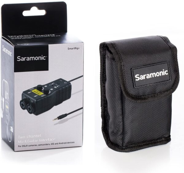 (SARAMONIC) SMARTRIG+ INTERFAZ DE AUDIO PARA SMARTPHONES CON ENTRADAS MIC/LINE. - Imagen 4