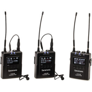 (Saramonic) UwMic9s Kit2 Sistema de micrófono inalámbrico UHF