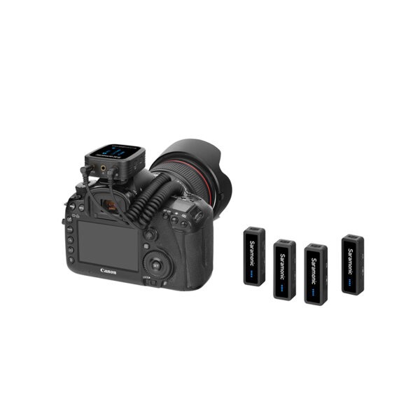 (Saramonic) Blink500 Pro B8 Sistema de micrófono inalámbrico de cuatro canales - Imagen 2
