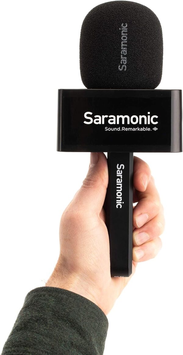 (Saramonic) Blink500 Pro HM Soporte para transmisor de mano con cargador para Blink500 pro - Imagen 3