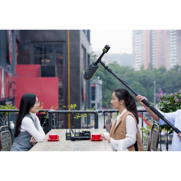(Saramonic) Transmisor de micrófono XLR UwMic9 TX-XLR9 UHF con Phamtom Power para receptor UwMic9 RX9 - Imagen 5