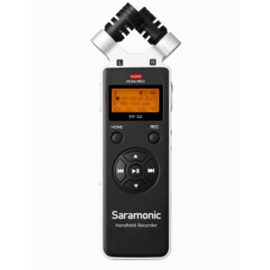 (Saramonic) SR-Q2 Grabador de audio con micrófonos de condensador estéreo