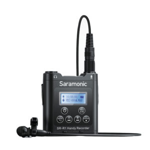 (Saramonic) SR-R1 Grabadora estéreo con cinturón con entrada de línea o micrófono